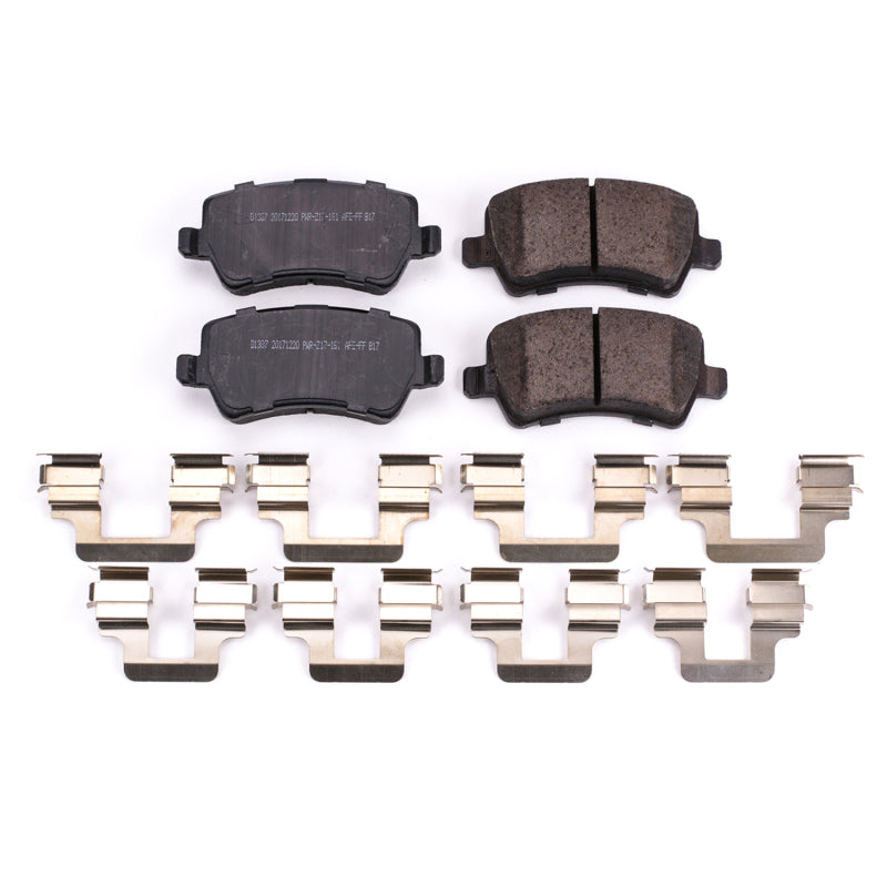 Power Stop 13-15 Land Rover LR2 Rear Z17 Evolution Ceramic Brake Pads w/Hardware - DTX Performance