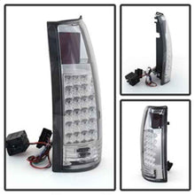 Load image into Gallery viewer, xTune Yukon Denali 99-00 LED Tail Lights Chrome ALT-JH-CCK88-LED-C