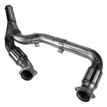 Load image into Gallery viewer, Kooks 14+ GM 1500 Series Truck 6.2L 3in x OEM Out Cat SS Y Pipe Kooks HDR Req - DTX Performance