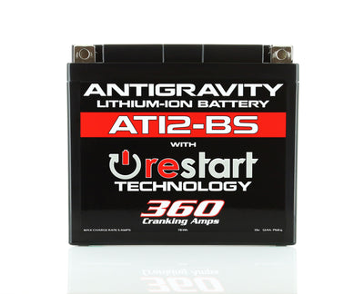 Antigravity YT12-BS Lithium Battery w/Re-Start for performance car tuning, DTX Performance upgrades, high-performance auto parts.