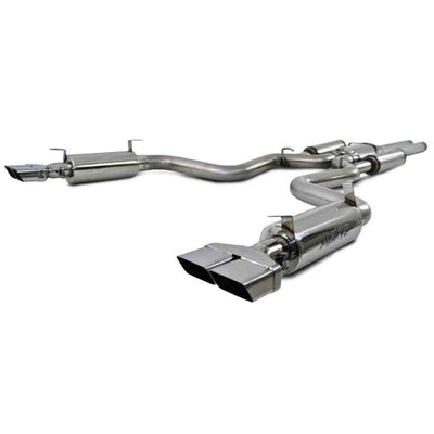 MBRP 08-11 Dodge Challenger SRT8 6.1L Hemi T304 Cat Back Dual Split Rear performance exhaust system