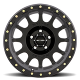 Method MR305 NV 18x9 0mm Offset 5x150 116.5mm CB Matte Black Street Loc Wheel