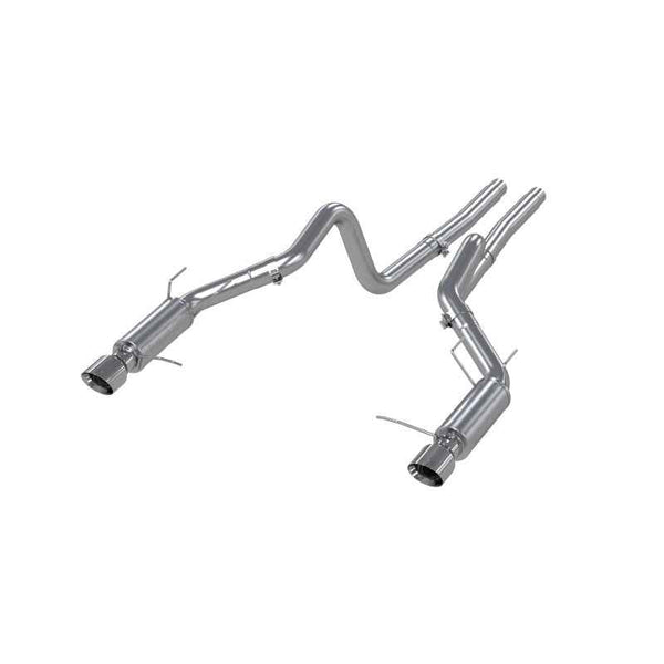MBRP 11-12 Ford Shelby GT 500 T304 3in Cat Back Dual Split Rear Race Version 4.5in Tips exhaust system