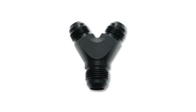 Vibrant -4AN x -4AN x -4AN Y-Adapter Fitting - Aluminum for high performance car parts from DTX Performance veteran owned shop