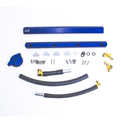 BBK 86-93 Mustang 5.0 High Flow Billet Aluminum Fuel Rail Kit for performance car parts