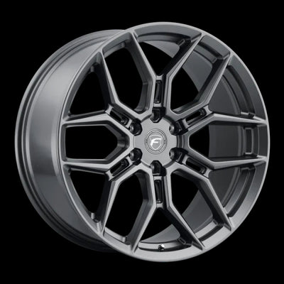 Forgestar X12 22x10 / 6x139.7 BP / ET30 / 6.68in BS Satin Anthracite Wheel