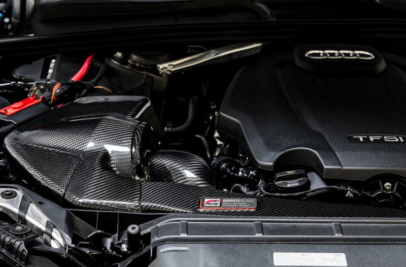 AWE Tuning Audi B9 A4/A5 2.0T Quattro Carbon Fiber AirGate Intake w/ Lid - DTX Performance