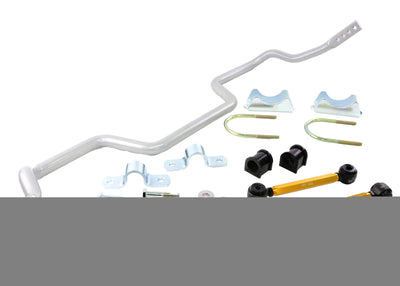 Whiteline 05+ Ford Mustang Coupe 8 cyl Rear 27mm Heavy Duty Adj Swaybar - high performance car parts at DTX Performance