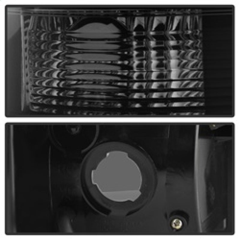 Spyder 07-13 Silverado Tail Lights Blk Smk