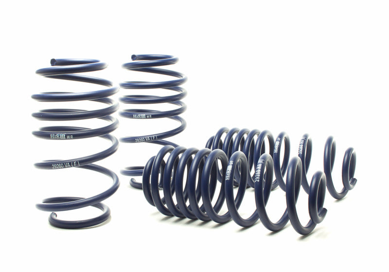 H&R 05-10 Volkswagen Jetta/Jetta Sportwagen 2.5L/1.9L TDI/2.0T MK5 Race Spring - DTX Performance