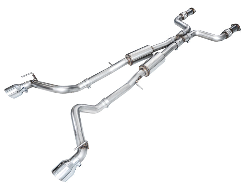 AWE 2023 Nissan Z RZ34 RWD Track Edition Catback Exhaust System w/ Chrome Silver Tips - DTX Performance