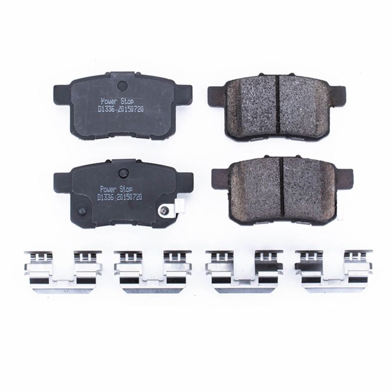 Power Stop 09-10 Acura TSX Rear Z17 Evolution Ceramic Brake Pads w/Hardware - DTX Performance