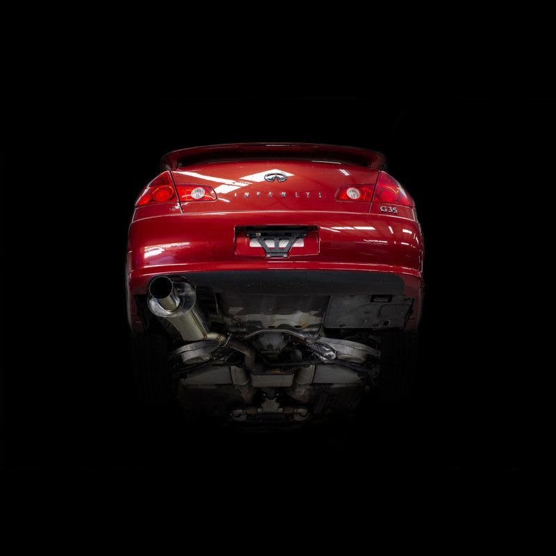 ISR Performance MBSE Axle Back Exhaust - 05-06 Infiniti G35 Sedan, performance car parts, exhaust systems, DTX Performance, veteran owned shop