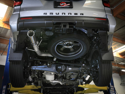 aFe 2025 Toyota 4-Runner 2.5in to 3in SS-304 Cat-Back Exhaust w/ Polished Tip, performance car parts, DTX Performance