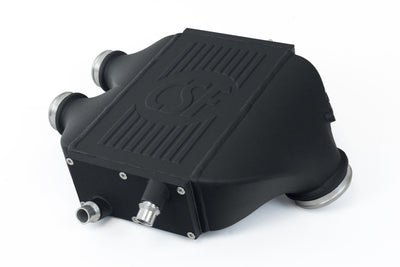 CSF 2014+ BMW M3/M4 (F8X) Top Mount Charge-Air-Cooler - Crinkle Black, performance car parts, DTX Performance, tuning upgrades