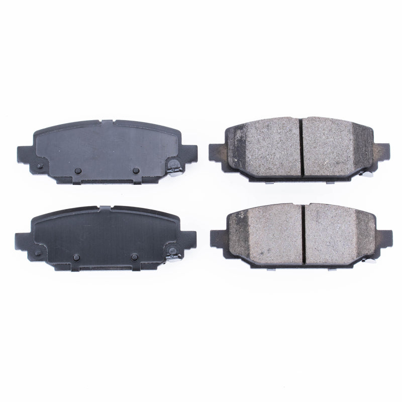 Power Stop 18-19 Jeep Wrangler Rear Z16 Evolution Ceramic Brake Pads - DTX Performance