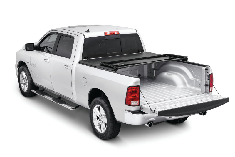 Tonno Pro 2019+ Dodge Ram 1500 Fleetside Tonno Fold Tri-Fold Tonneau Cover with durable design for high performance trucks