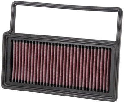 K&N 2008-2013 Fiat Abarth 1.4L Turbo Replacement Drop In Air Filter - high performance auto parts, reusable engine filter