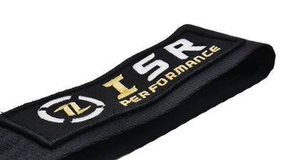 ISR Performance Universal Racing Tow Strap - Black by DTX Performance