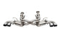 Corsa 20-25 Corvette C8 3in Valved Cat-Back 4.5in Pol Quad Tips Fits Factory Perf Exhaust DeletesAFM