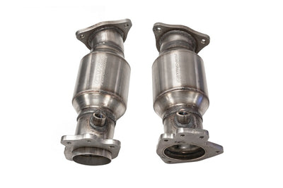 Corsa 20-21 Chevrolet Corvette High Flow 300 Cell Cat Pipes for performance upgrades by DTX Performance.