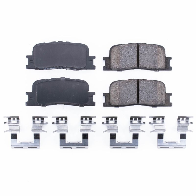 Power Stop 02-03 Lexus ES300 Rear Z17 Evolution Ceramic Brake Pads w/Hardware - DTX Performance