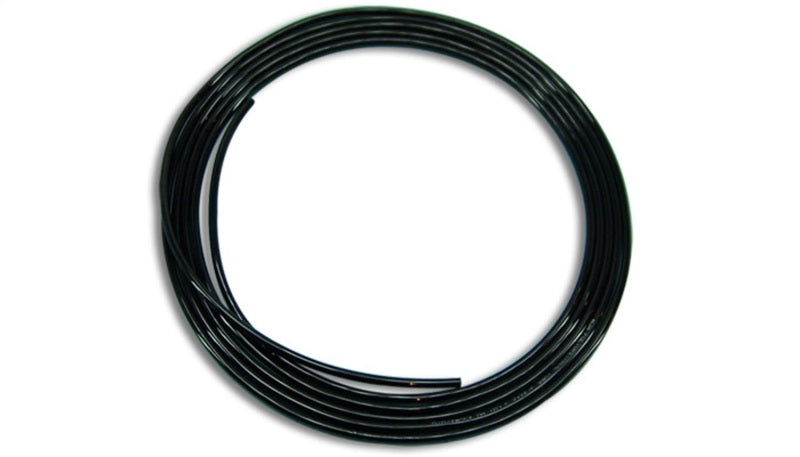 Vibrant 1/4in (6mm) OD Polyethylene Tubing 10 foot length (Black) for performance car parts and upgrades