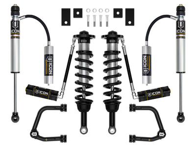 ICON 2022+ Toyota Tundra 1.25-3.5in Stage 6 Suspension System Tubular performance upgrades by DTX Performance.