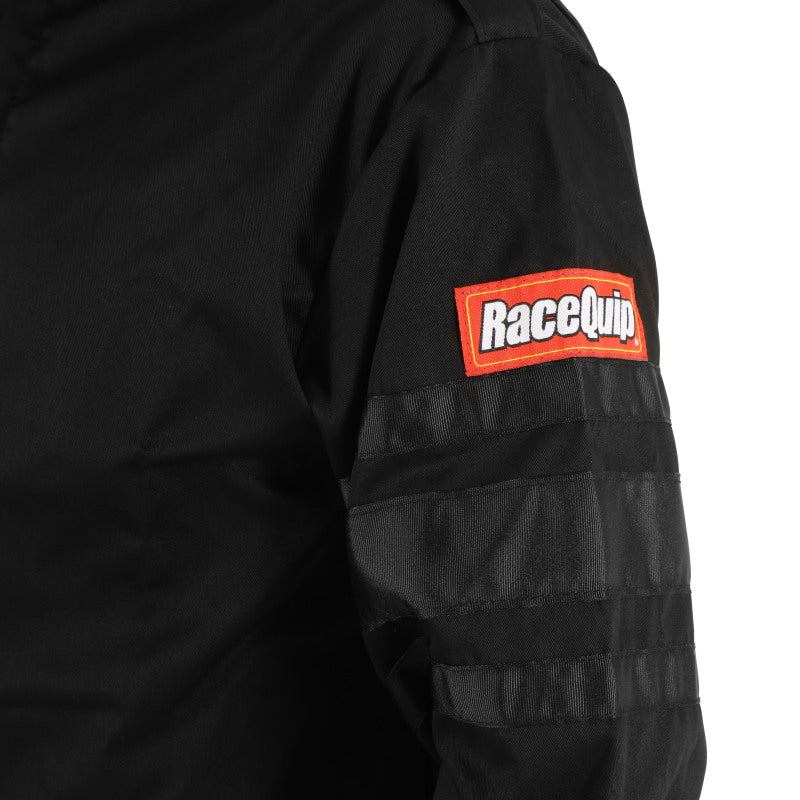 RaceQuip Black SFI-1 1-L Jacket - 3XL