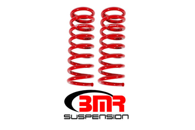 BMR 64-72 A-Body Front Lowering Springs - Red, ideal for performance upgrades at DTX Performance, veteran owned performance shop.