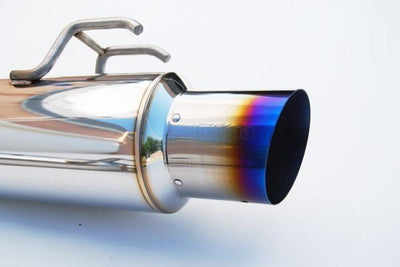 Invidia 06+ Civic Si 2dr ONLY 70mm RACING Titanium Tip Cat-back Exhaust, performance car parts, DTX Performance