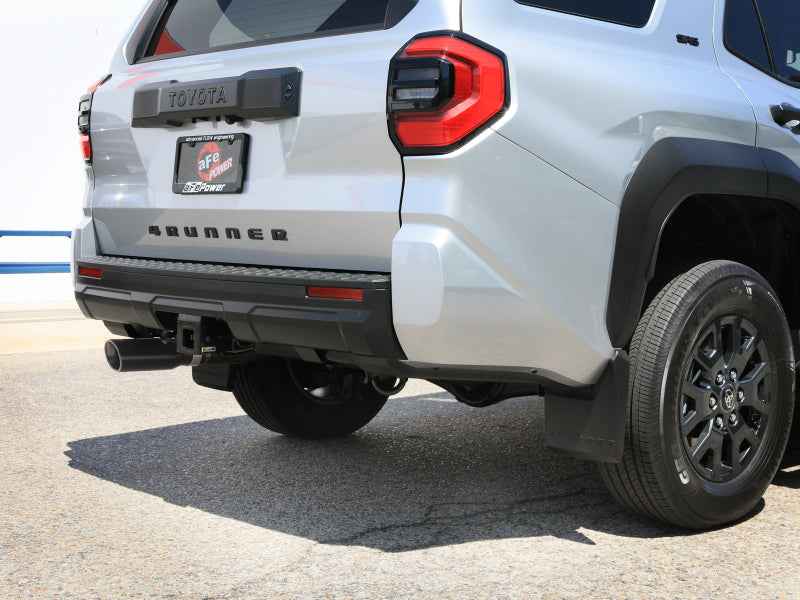 aFe 2025 Toyota 4-Runner 2.5in to 3in SS-304 Cat-Back Exhaust w/ Black Tip