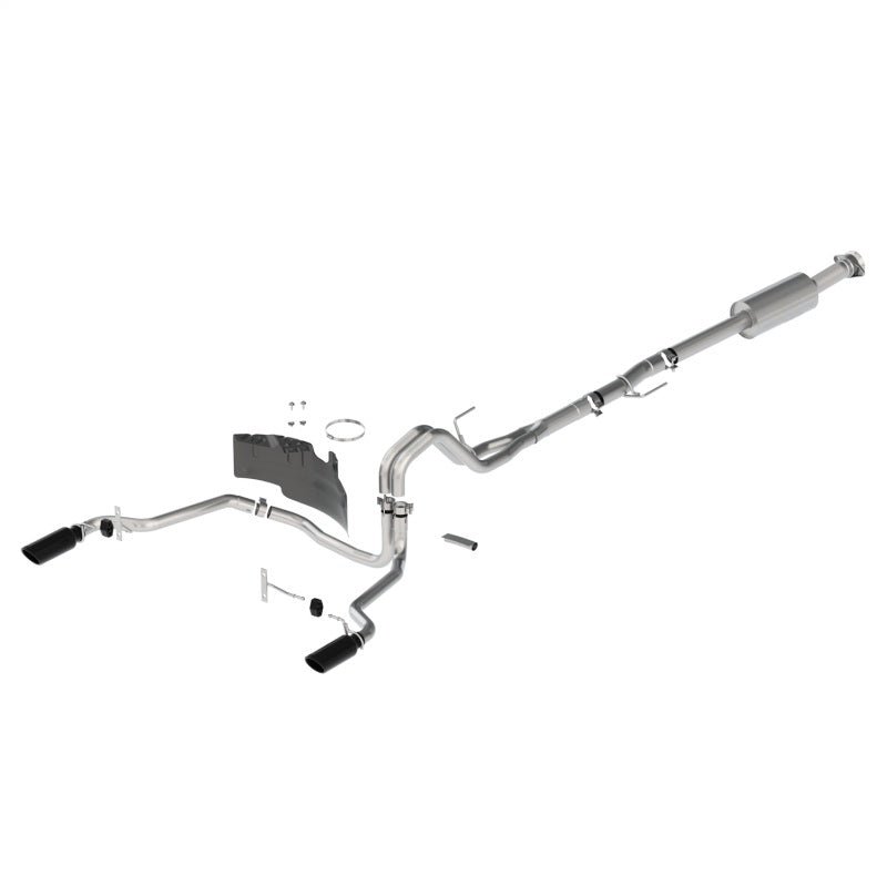 Ford Racing 21-24 F-150 Extreme Rear Exit Exhaust - Black Tips - DTX Performance