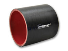 Load image into Gallery viewer, Vibrant 4.25in I.D. x 3in Long Gloss Black Silicone Hose Coupling, performance car parts, veteran owned performance shop