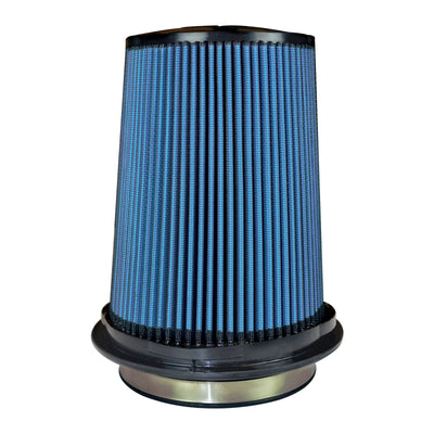 Injen SuperNano Web Dry Air Filter - 5in Flange ID / 7in Base / 7.9in Media Height / 5in Top for performance car parts