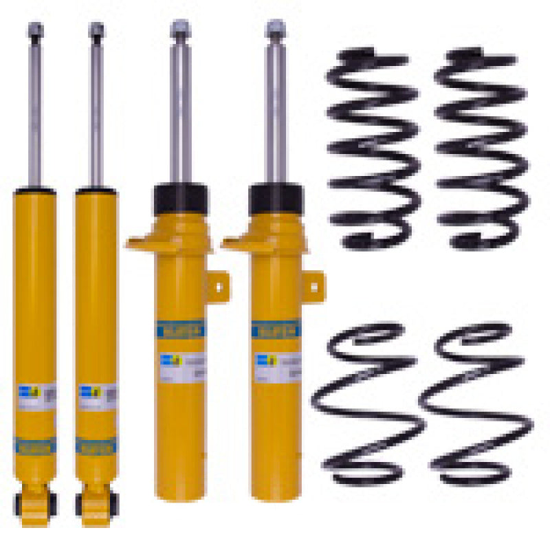 Bilstein B12 (Pro-Kit) 14-16 Mini Cooper S L4 2.0L Front and Rear Suspension Kit - DTX Performance