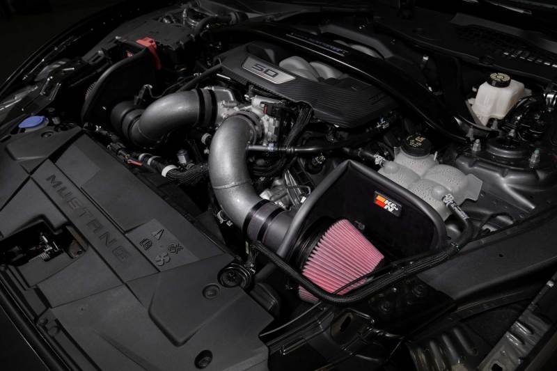 K&N 2024+ Ford Mustang V8 5.0L Typhoon Performance Air Intake System - DTX Performance