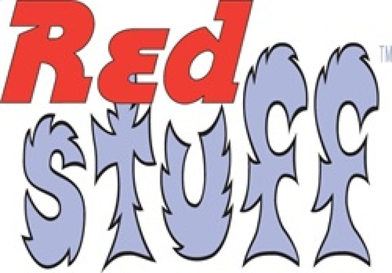 Red Stuff logo for high performance brakes