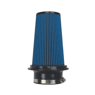 Injen SuperNano-Web Air Filter 4.0in ID/ 7.0in Base / 8.8in Height / 5in Top for performance upgrades and auto tuning