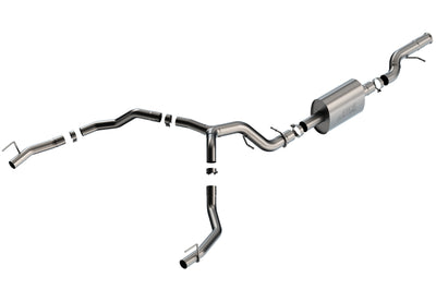Borla 21-22 Cadillac Escalade 6.2L V8 S-Type Cat-Back Exhaust system, performance car parts by DTX Performance