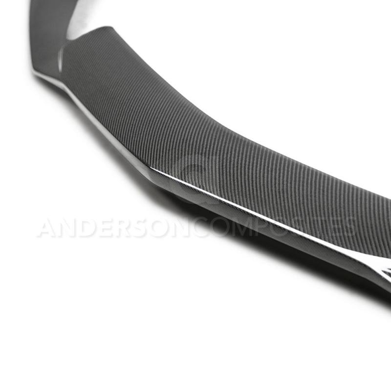 Anderson Composites 17-18 Chevy Camaro ZL1 1LE Carbon Fiber Front Splitter - DTX Performance