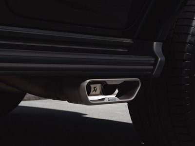 Akrapovic 2025 Mercedes-AMG G63 (W465) Tail Pipe Set (Titanium) - high performance car parts, DTX Performance exhaust systems