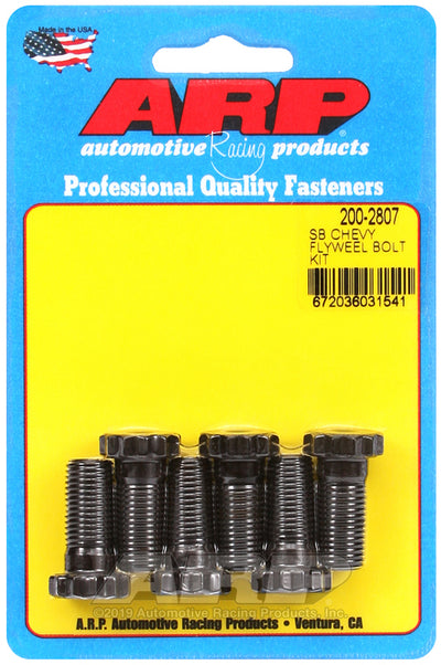 ARP 1987+ Chevrolet Small Block Rear Seal Flywheel Bolt Kit - 6 Pieces for performance upgrades by DTX Performance