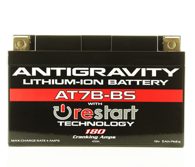 Antigravity YT7B-BS Lithium Battery w/Re-Start for performance car tuning by DTX Performance.