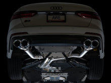 Load image into Gallery viewer, AWE Tuning 19-23 Audi C8 S6/S7 2.9T V6 AWD Track Edition Exhaust - Chrome Silver Tips - DTX Performance