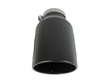 Load image into Gallery viewer, aFe Power Universal 5in Inlet 8in Outet MACH Force-XP Clamp-On Exhaust Tip - Black - DTX Performance