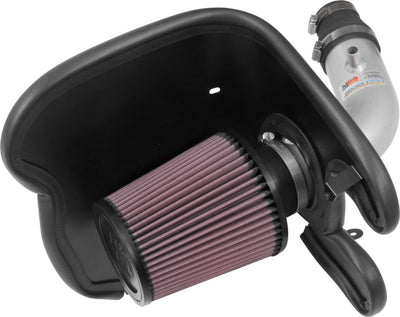 K&N 17-18 Chevy Cruze 1.4L Turbo Silver Typhoon Short Ram Intake from veteran owned performance shop