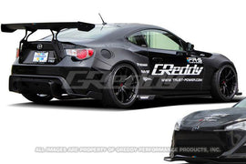GReddy X Rocket Bunny Rear Over-Fender & Rear Bumper Trim on Scion FR-S for high performance upgrades by DTX Performance