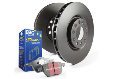 EBC S1 Brake Pad and Rotor Kit for racing and high performance cars, available at veteran owned performance shop, DTX Performance.