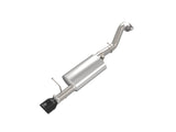 aFe 14-19 Toyota Corolla 1.8L Takeda 2.5in 304SS Axle-Back Exhaust w/ Black Tip
